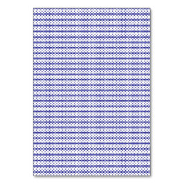 Ein blauer Himmel mit verstreuten weißen Wolken. Tischnummer