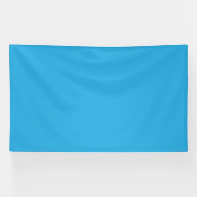 ein blauer Hintergrund mit einer schwarz-weißen Ka Banner (Horizontal)