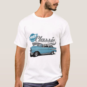Ein blauer Klassiker T-Shirt