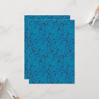 ein blauer und schwarzer Hintergrund mit einem Mus Einladung