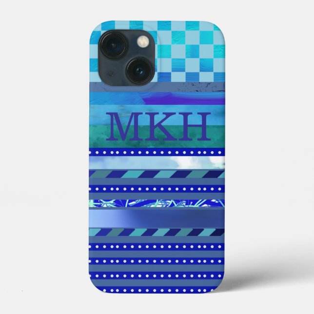ein blauer Vorschlag Case-Mate iPhone Hülle (Rückseite)