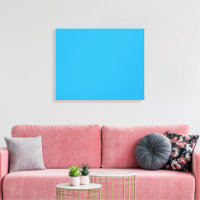 Ein blaues Quadrat, gerahmt von einer weißen Grenz