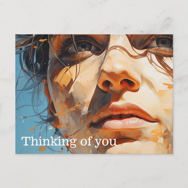 Ein Blick auf das zukünftige Bild Postkarte (Vorderseite)