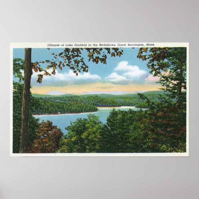 Ein Blick auf den Gardasee Poster (Vorne)