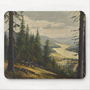 Ein Blick auf den Schwarzwald - Karl Julius Wilhel Mousepad