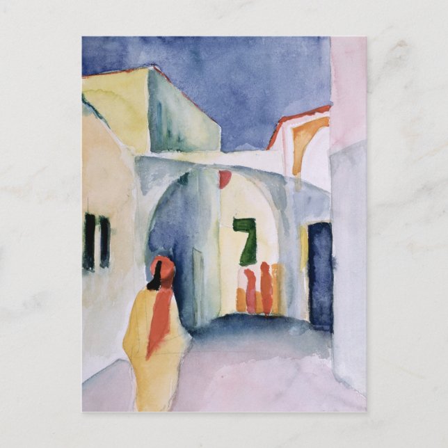 Ein Blick auf die Alpen Postkarte (Vorderseite)