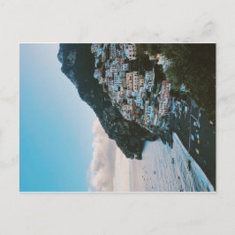 Ein Blick auf die Amalfiküste Postkarte