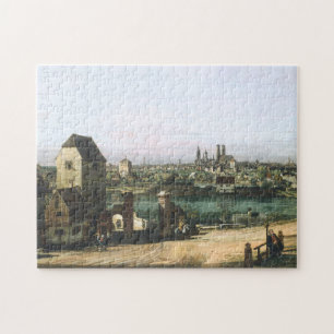 Ein Blick auf die deutsche Stadt München von B. Be Puzzle