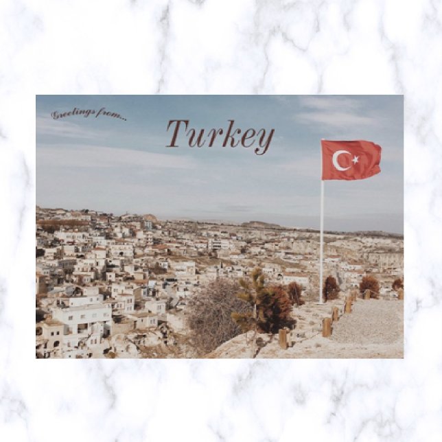 Ein Blick auf Kappadokien Türkei Postkarte (Von Creator hochgeladen)