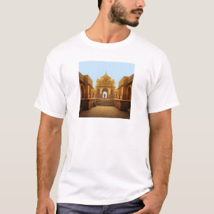 Ein Blick in die futuristische Metropole Indien T-Shirt
