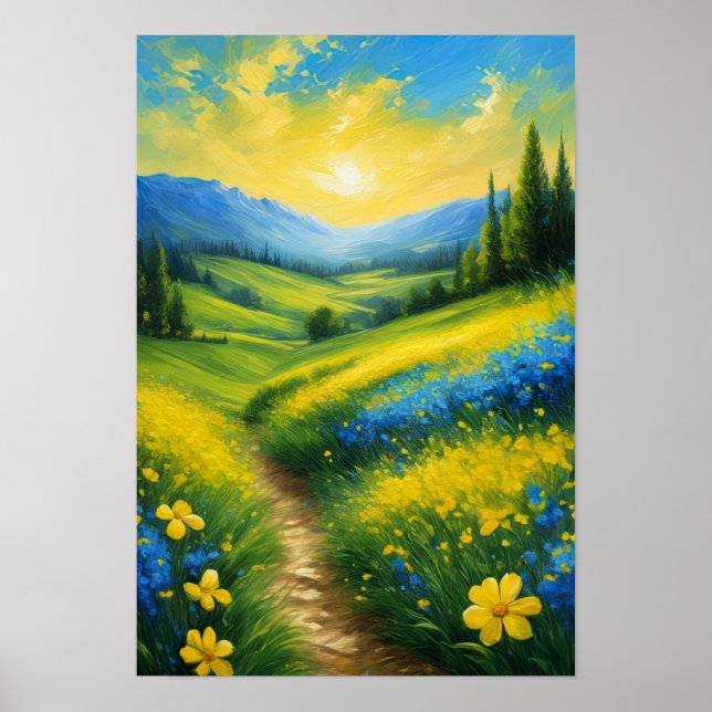 Ein Blick in die Natur Poster (Vorne)