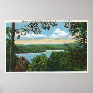 Ein Blick von See Garfield Poster