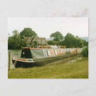 EIN BLOCK AUF DEM FLUSS, DER IN HENLEY STARTET POSTKARTE