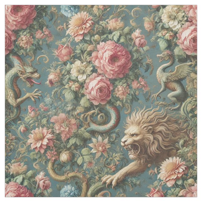 Ein blühender Mythos - Die Geschichte der Gotik Stoff (Muster)