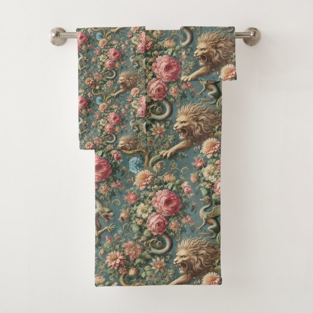 Ein blühender Mythos - Gotisch Viktorianisch Badhandtuch Set (Insitu)