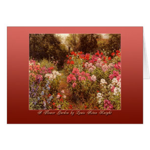 Ein Blumen-Garten durch Ritter Louis Aston