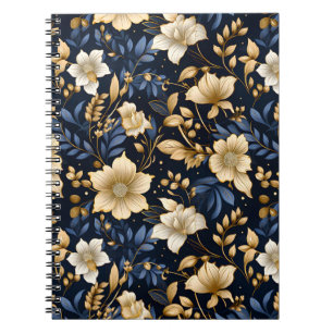 Ein Blumendesign 6 Notizblock