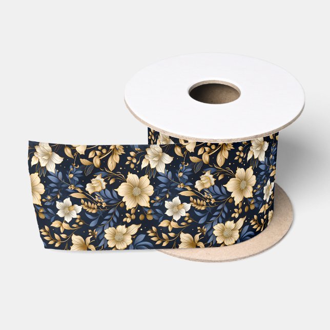Ein Blumendesign 6 Satinband (Spule)