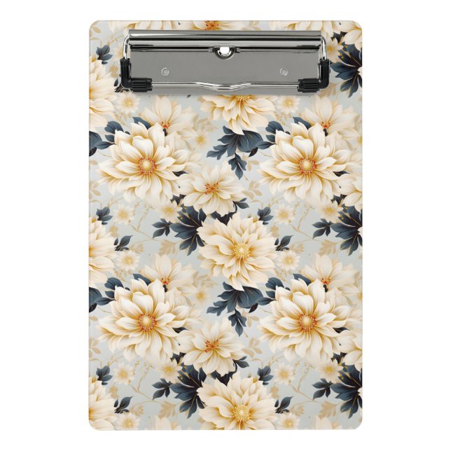 Ein Blumendesign für Hochzeiten 2 Mini Klemmbrett (Vorderseite)