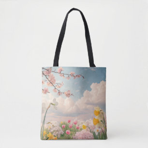 Ein Blumenhintergrund im Frühling