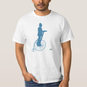 Ein Bobby auf einem Segway-Penny-Farthing T-Shirt