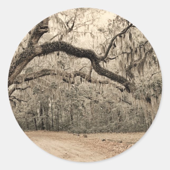 Ein Bogen der Ozeane Runder Aufkleber (Vorderseite)