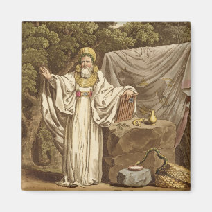 Ein Bogen-Druide in seiner Gerichtsgewohnheit, Magnet