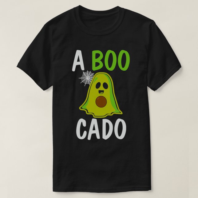 Ein Boo Cado Vegan Vegetarian Avocado T-Shirt (Design vorne)