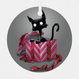 Ein Boo Kitty Geschenk Metal Ornament Aus Metall