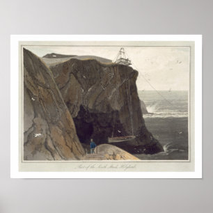 ein Boot von Holyhead aus gelassen wird, Poster