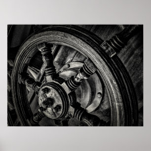 Ein Bootshelm Poster