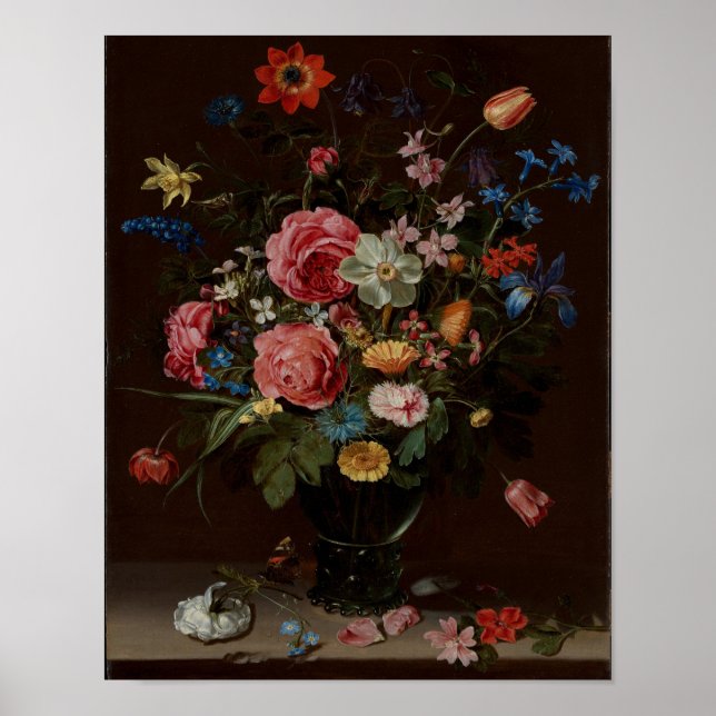 Ein Bouquet Blume Clara Peeters Kunstdruckerei Poster (Vorne)