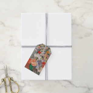 Ein Bouquet der Blume im Sommer August Rieger Geschenkanhänger