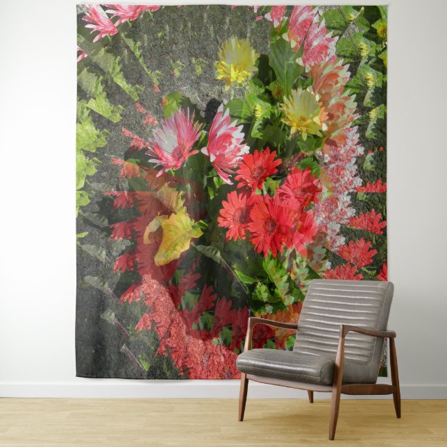 Ein Bouquet für Sie... Wandteppich (Beispiel)