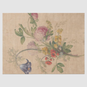 Ein Bouquet wilder Blume von Henryka Beyer Seidenpapier