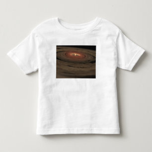 Ein brauner Zwerg umgeben durch eine wirbelnde Kleinkind T-shirt