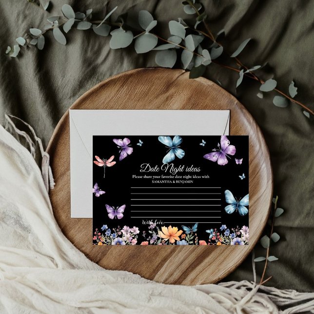 Ein Brautparty mit Schmetterlingen Begleitkarte (Von Creator hochgeladen)