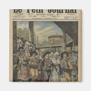 Ein bretonisches Hochzeitsrecht in Paris Magnet