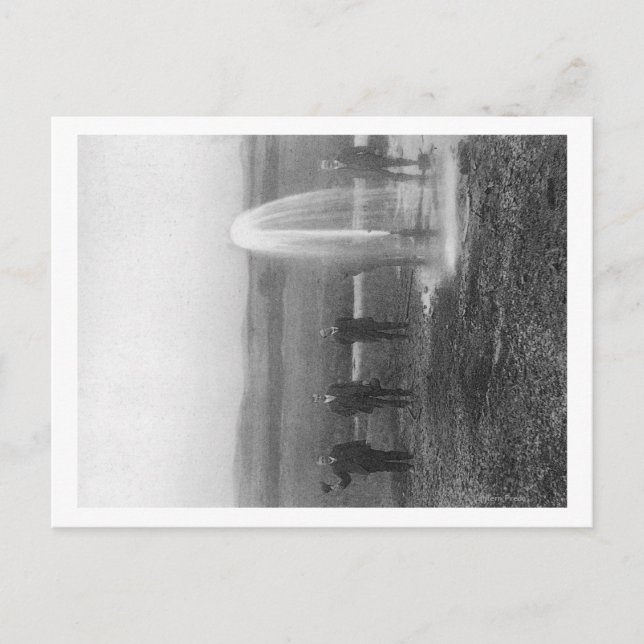 Ein Brunnen im Judith-BeckenMontana Postkarte (Vorderseite)