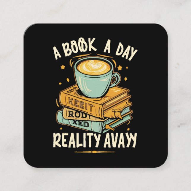 Ein Buch am Tag behalte Realität weg (Vorderseite)
