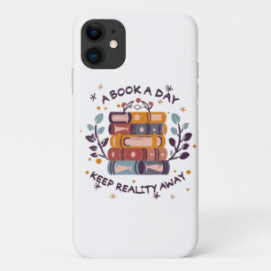 Ein Buch am Tag behalte Realität weg Case-Mate iPhone Hülle
