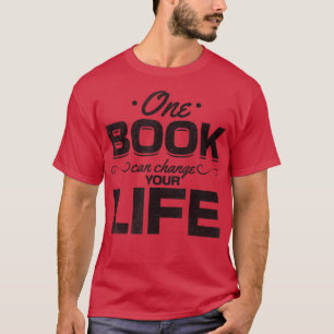 Ein Buch kann die Bibliothek des Lebensbuches verä T-Shirt