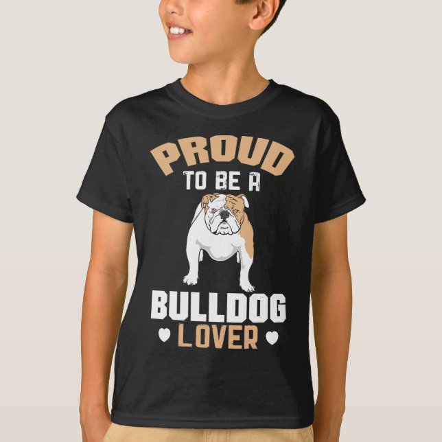 Ein Bulldogge über 16 T-Shirt (Vorderseite)