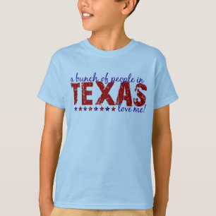 Ein Bündel Leute in Texas-Liebe ich! T-Shirt