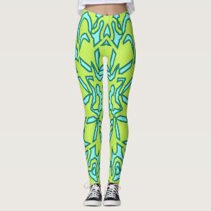 Ein bunter Klassiker "Ratti_Creative_Arts"-Legging Leggings