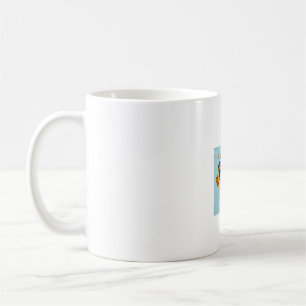 ein buntes Bild eines Heißluftballonfestivals Kaffeetasse