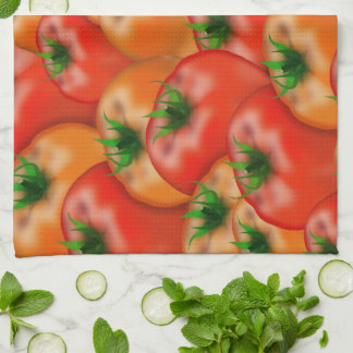 Ein Bushel aus frischem #Tomaten-Muster Geschirrtuch