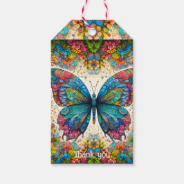 Ein Butterfly-Kantenballett Geschenkanhänger