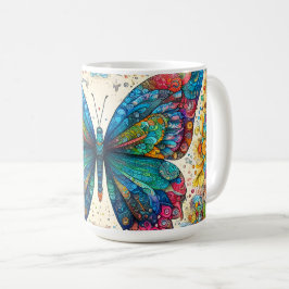 Ein Butterfly-Kantenballett Kaffeetasse