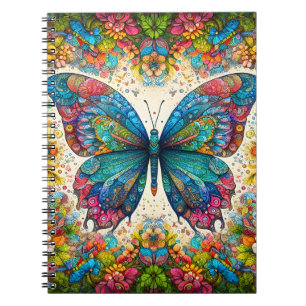 Ein Butterfly-Kantenballett Notizblock